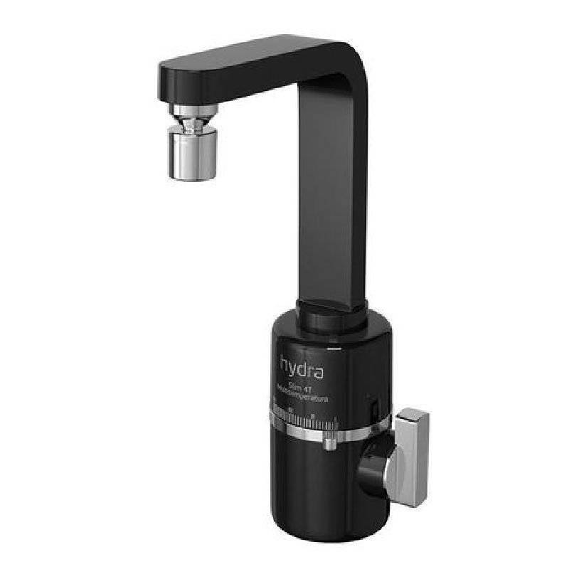 Torneira Hydra Multitemperatura Slim 4T Preto Bancada