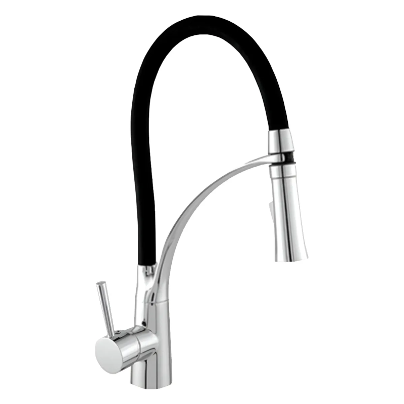 Torneira Cozinha Misturador Monocomando Black C-21 3191 40cm