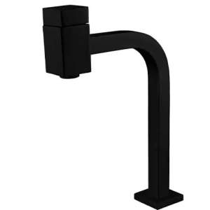 Torneira Preta Fosca