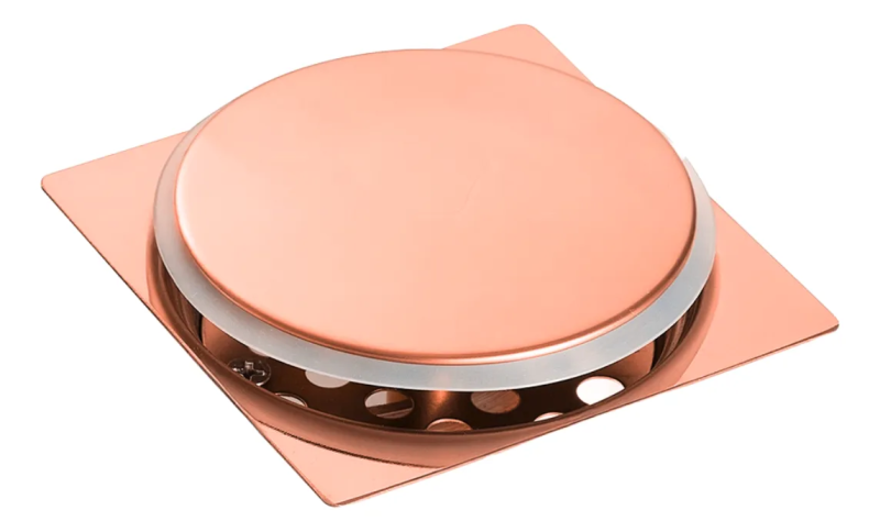 Ralo Click Automático Square 215339 Rose Fosco