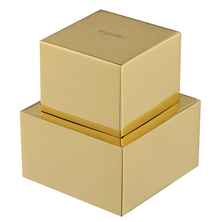 Acabamento de registro gold dourado brilhante