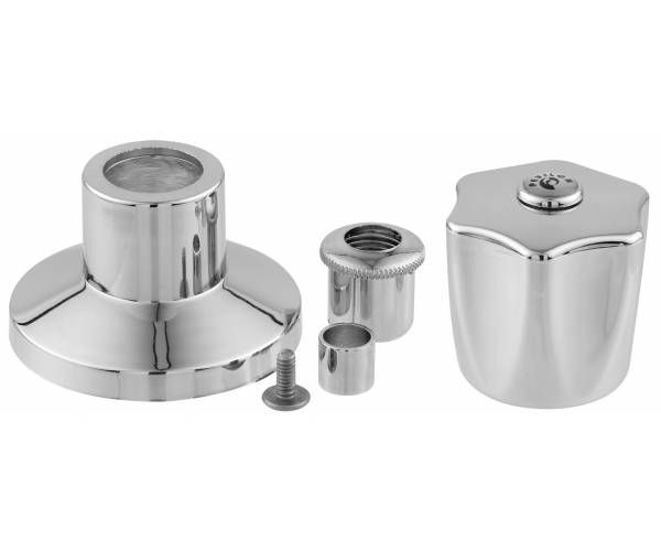 Acabamento Registro 62050 C50 - 1/2' ou 3/4' ABS Cromado