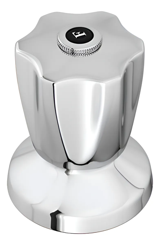 Acabamento Registro 62050 C50 - 1/2' ou 3/4' ABS Cromado