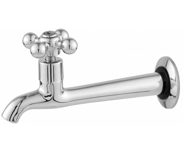 Torneira Cozinha Parede Fixa Turim 6159 C33 1/4 Volta